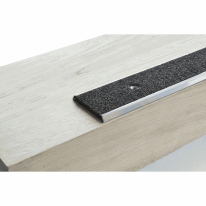 Profil plat à visser en Inox - noir