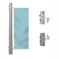 Potences candélabre pour drapeaux (lot de 2)