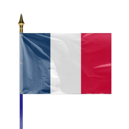 Drapeau Français sur hampe