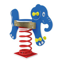 jeu sur ressort éléphant