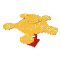 Jeu sur ressort orang-outan