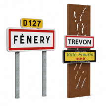 Panneaux entrée de ville | Direct Signalétique
