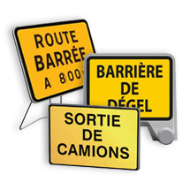 Panneaux KC d'Indication Temporaire | Chantier & Travaux