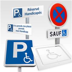 Panneaux signalisation pour PMR