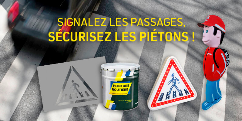 Renforcez la visibilité des passages piétons